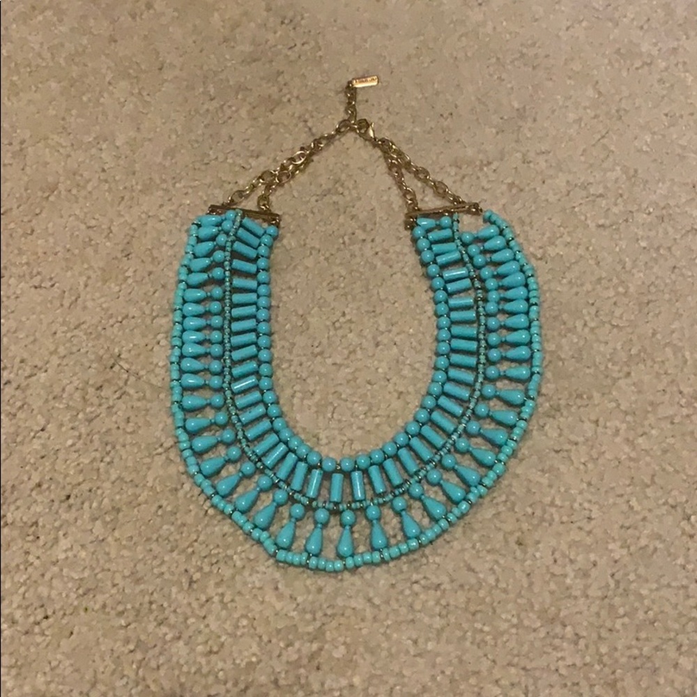 Bauble Bar Teal Necklace Rivera Collar